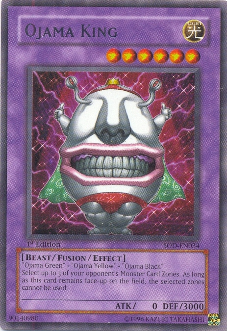 Ojama King [SOD-EN034] Rare 