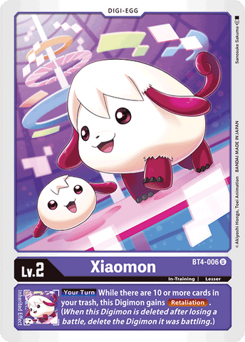 Xiaomon [BT4-006] [Great Legend] 