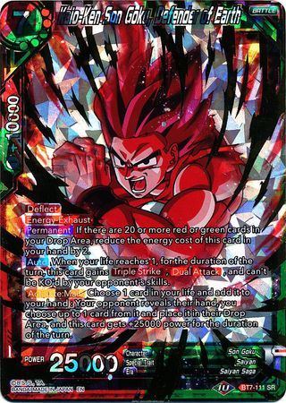 Kaio-Ken Son Goku, Defender of Earth (BT7-111) [Assault of the Saiyans] 