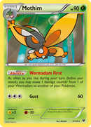 Mothim (4/124) [XY: Fates Collide] 