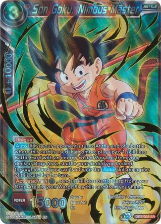 Son Goku, Nimbus Master (DB3-003) [Giant Force] 