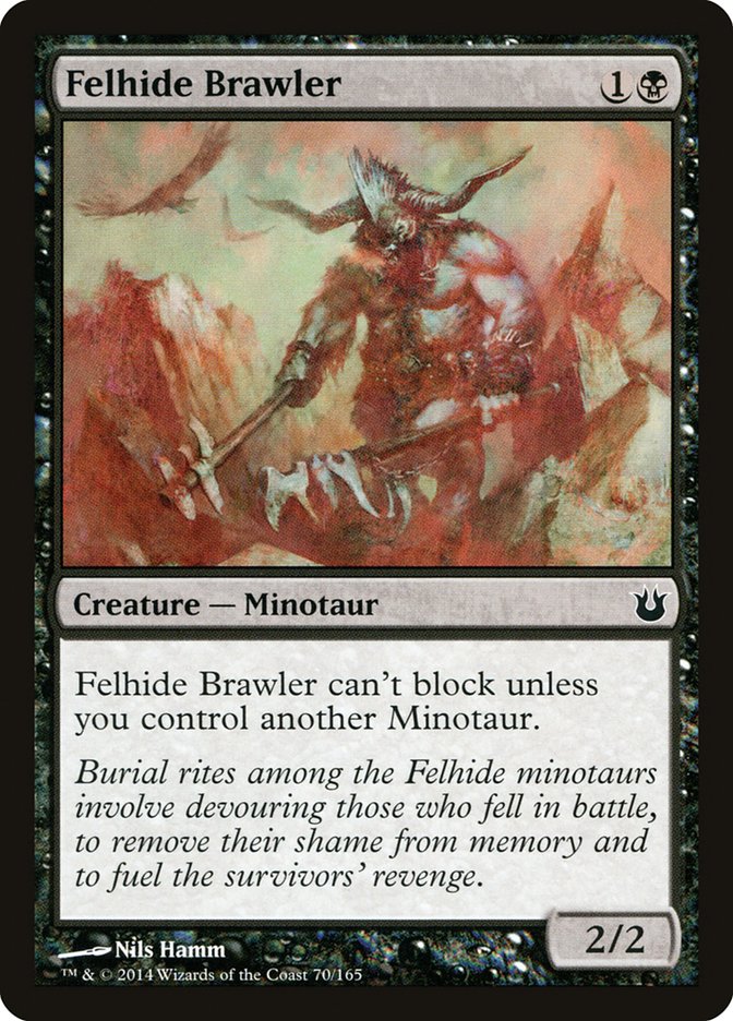 Felhide Brawler [Born of the Gods] 