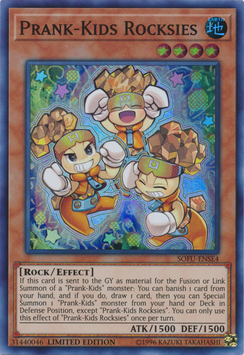 Prank-Kids Rocksies [SOFU-ENSE4] Super Rare 