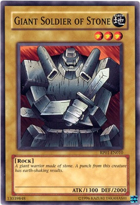 Giant Soldier of Stone [RP01-EN010] Common 