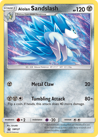 Alolan Sandslash (SM127) [Sun &amp; Moon: Black Star Promos] 
