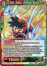Son Goku, Energy Salvo (BT8-106_PR) [Malicious Machinations Prerelease Promos] 