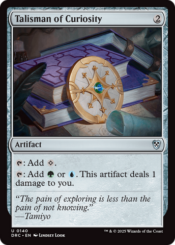 Talisman of Curiosity [Aetherdrift Commander] 
