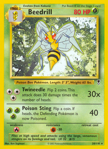 Beedrill (20/110) [Legendary Collection] 