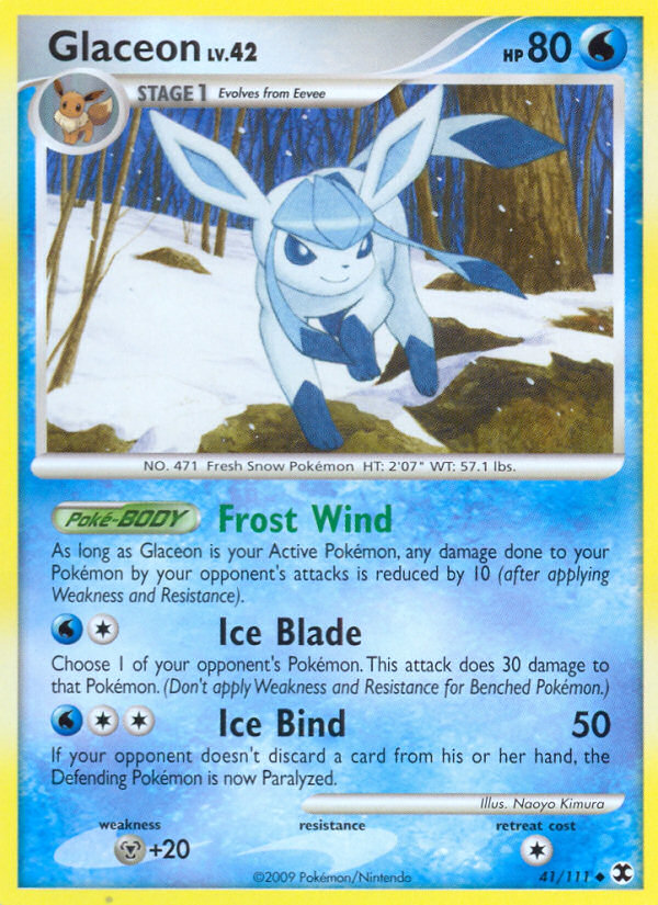Glaceon (41/111) [Platinum: Rising Rivals] 