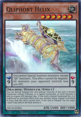 Qliphort Helix (SE) [NECH-ENS04] Super Rare 