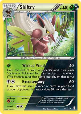 Shiftry (11/114) [XY: Steam Siege] 