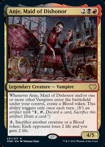 Anje, Maid of Dishonor [Innistrad: Crimson Vow] 