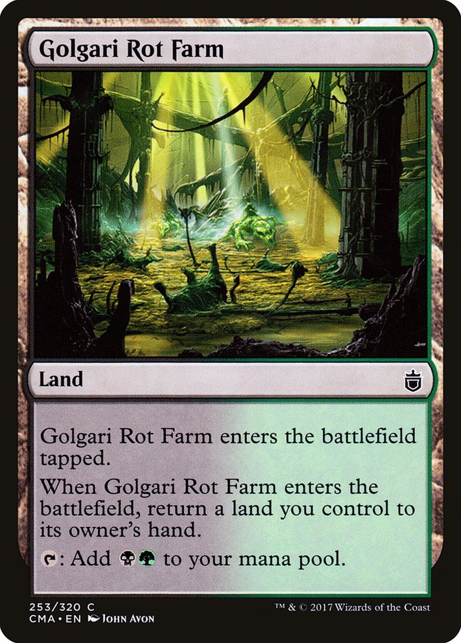 Golgari Rot Farm [Order Anthology] 