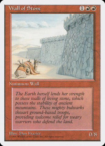 Wall of Stone [Fourth Edition] 