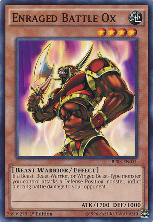 Enraged Battle Ox [BP03-EN011] Common 