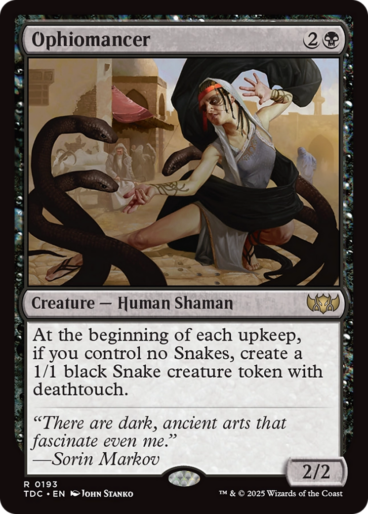Ophiomancer [Tarkir: Dragonstorm Commander] 