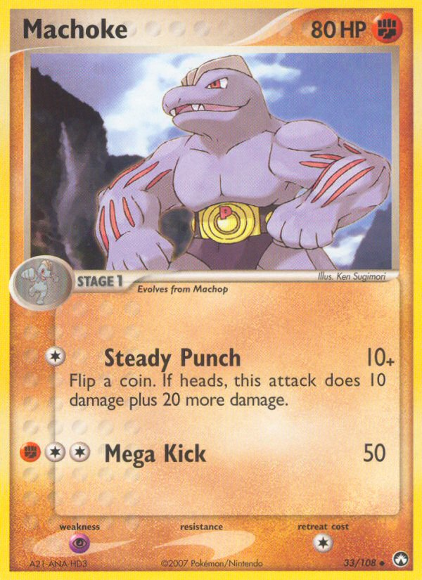 Machoke (33/108) [EX: Power Keepers] 