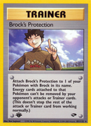 Brock's Protection (101/132) [Gym Challenge 1st Edition] 