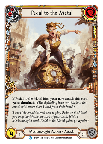 Pedal to the Metal (Yellow) [1HP197] (History Pack 1) 