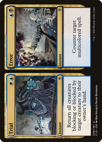 Trial // Error [Commander 2016] 