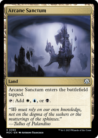 Arcane Sanctum [March of the Machine Commander] 
