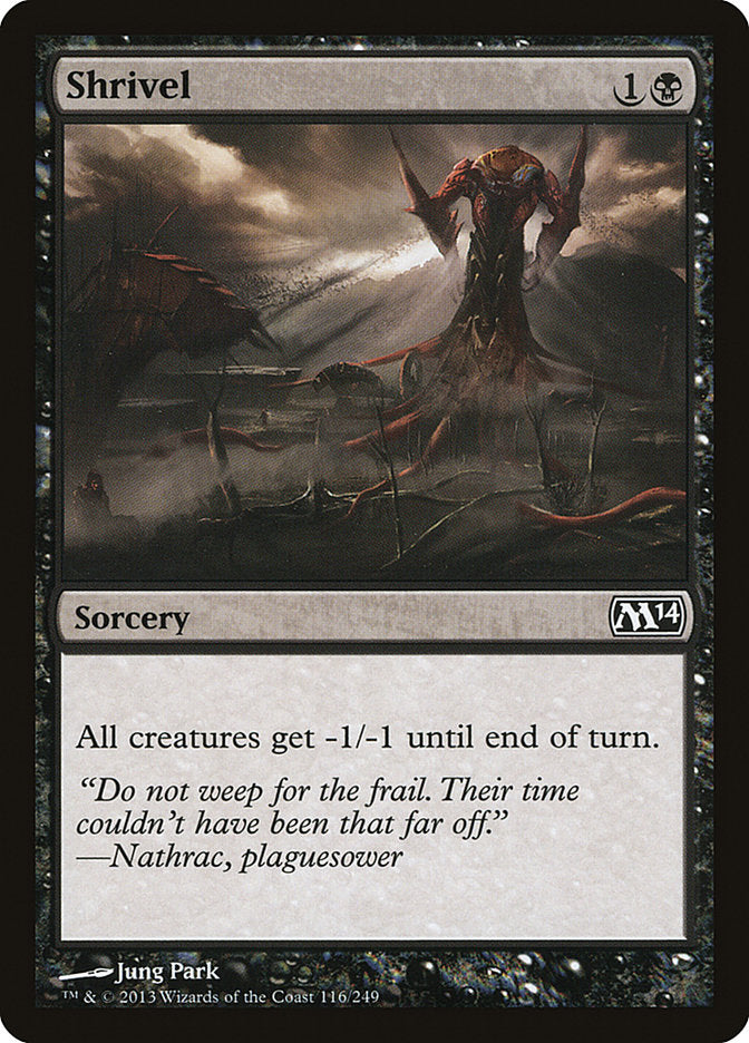 Shrivel [Magic 2014] 