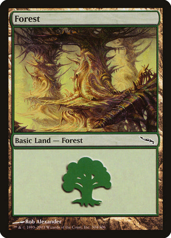 Forest (304) [Mirrodin] 