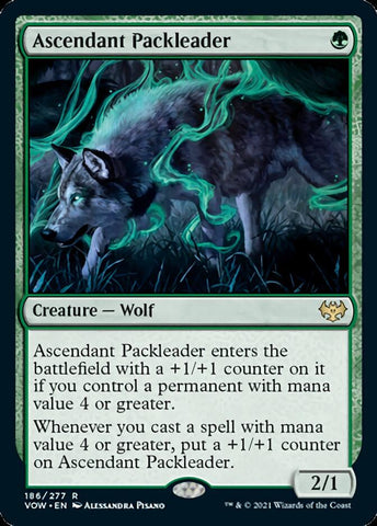 Ascendant Packleader [Innistrad: Crimson Vow] 