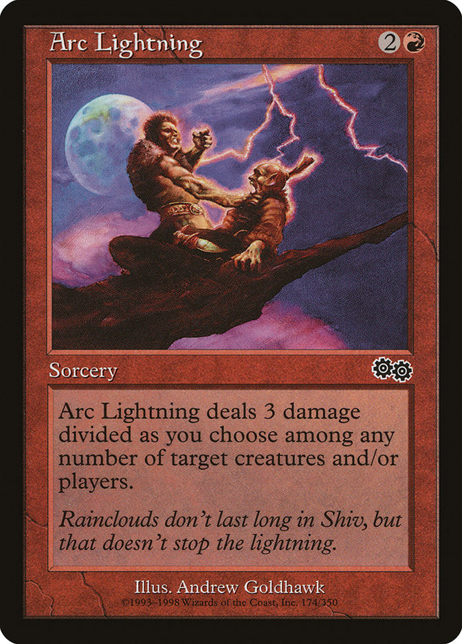 Lightning Arc [Urza's Saga] 