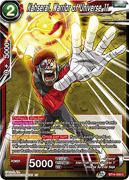 Kahseral, Warrior of Universe 11 (BT14-026) [Cross Spirits] 