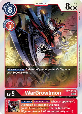 WarGrowlmon [ST7-08] [Starter Deck: Gallantmon] 
