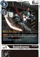 Sealsdramon [BT4-067] [Great Legend Pre-Release Promos] 