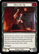 Silver the Tip (Red) [ARC051-R] (Arcane Rising) 1st Edition Rainbow Foil 