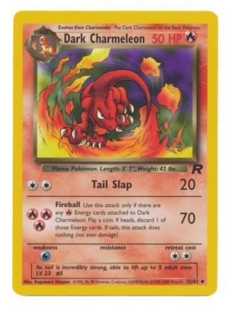 Dark Charmeleon (32/82) (W Stamped Promo) [Team Rocket Unlimited] 