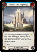 Nature's Path Pilgrimage (Blue) [WTR149-C] (Welcome to Rathe) Alpha Print Rainbow Foil 