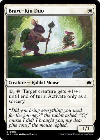 Brave-Kin Duo [Bloomburrow] 