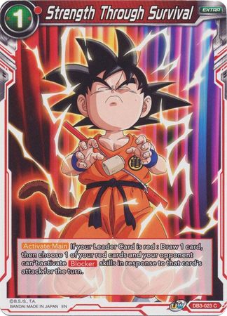 Strength Through Survival (DB3-023) [Giant Force] 