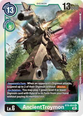 AncientTroymon [BT6-054] [Double Diamond] 