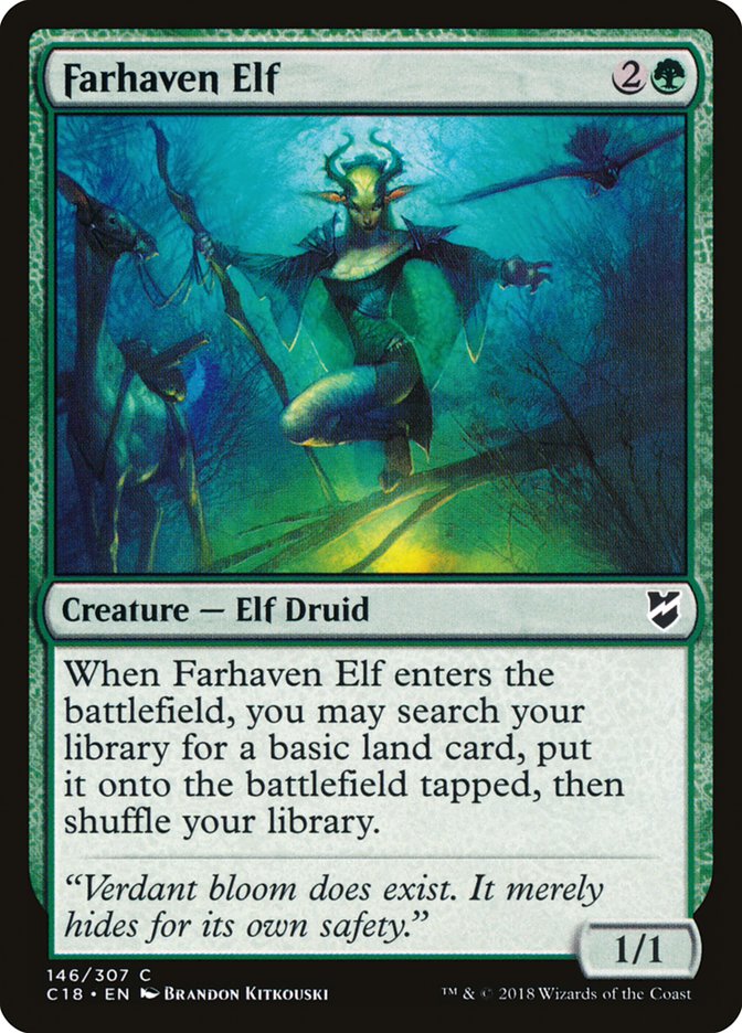 Farhaven Elf [Commander 2018] 