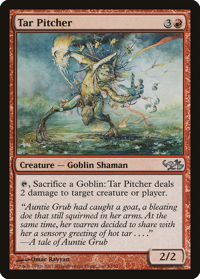 Tar Pitcher [Duel Decks: Elves vs. Goblins] 