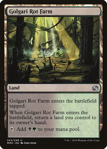 Golgari Rot Farm [Modern Masters 2015] 