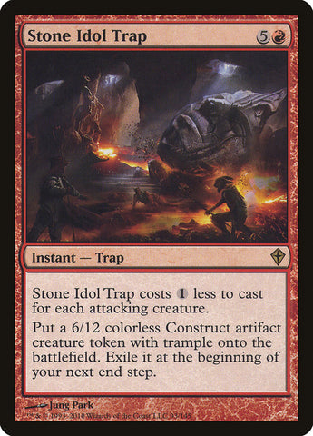 Stone Idol Trap [Worldwake] 