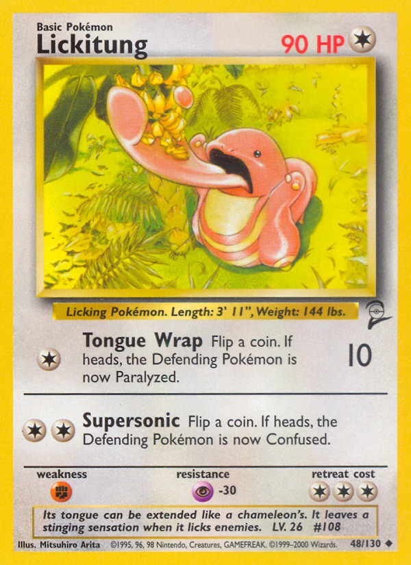 Lickitung (48/130) [Base Set 2] 