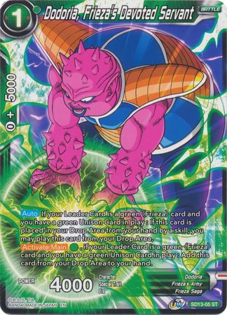 Dodoria, Frieza's Devoted Servant (Starter Deck - Clan Collusion) (SD13-05) [Rise of the Unison Warrior]