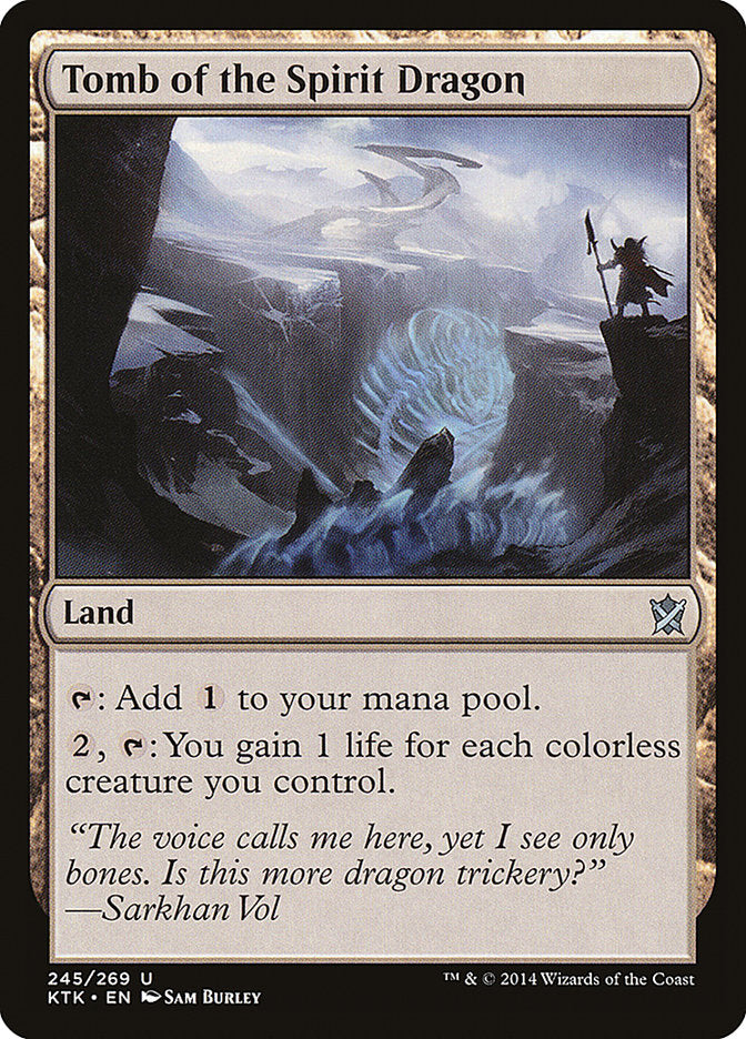 Tomb of the Spirit Dragon [Khans of Tarkir] 