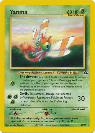 Yanma (36/75) [Neo Discovery Unlimited] 