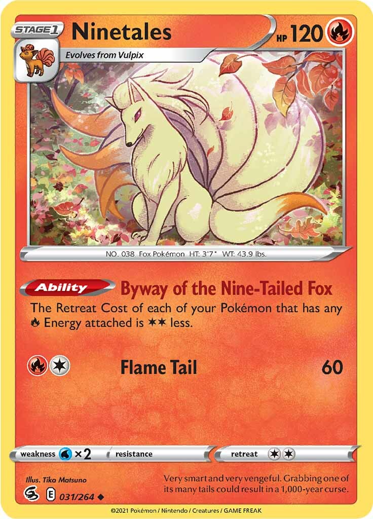 Ninetales (031/264) [Sword &amp; Shield: Fusion Strike] 