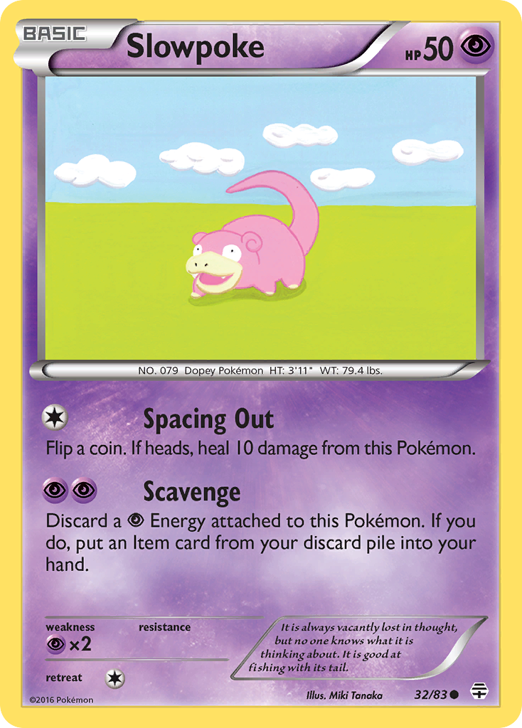 Slowpoke (32/83) [XY: Generations] 