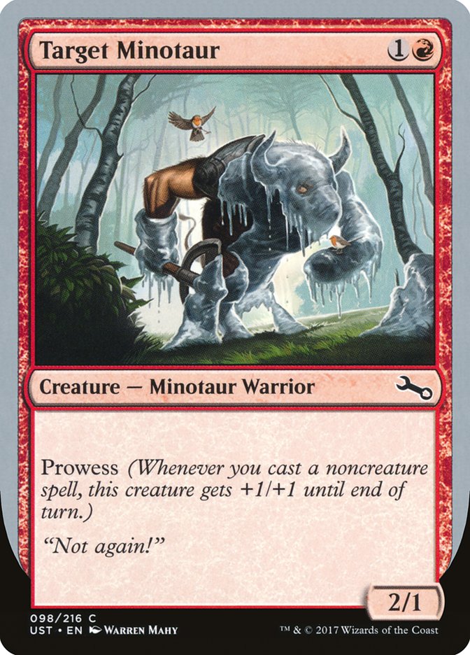 Target Minotaur (Ice Art) [Unstable] 