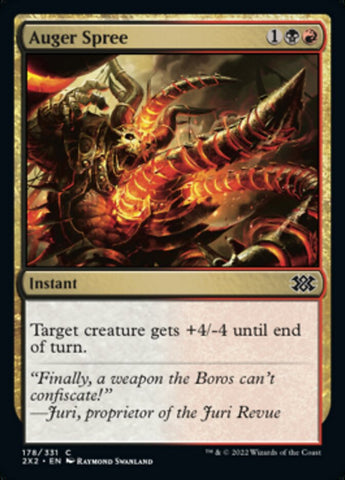 Auger Spree [Double Masters 2022] 